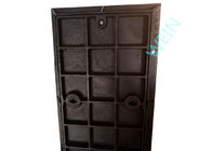 Double Seal Hình chữ nhật Manhole Cover 900mm Ductile Cast Iron Black Bitum Tranh nhà cung cấp