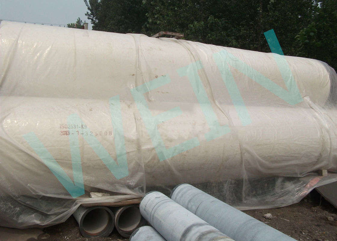 Chất liệu len cao cấp Jacking Tube Rock chính xác DN600 - DN1200 ISO2531 EN545 nhà cung cấp