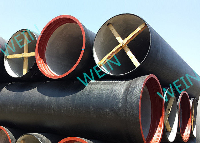 Đường ống xi măng ISO 2531 Đường ống sắt dễ uốn K Lớp dài 6 mét DN80 - 2600 nhà cung cấp