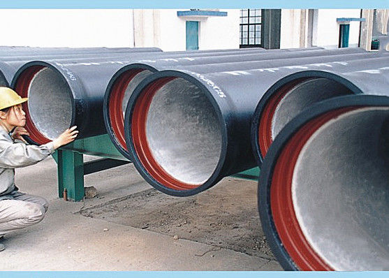 Ống sắt dễ uốn ISO 2531 Class K9 với lớp phủ bitum kẽm bên ngoài nhà cung cấp